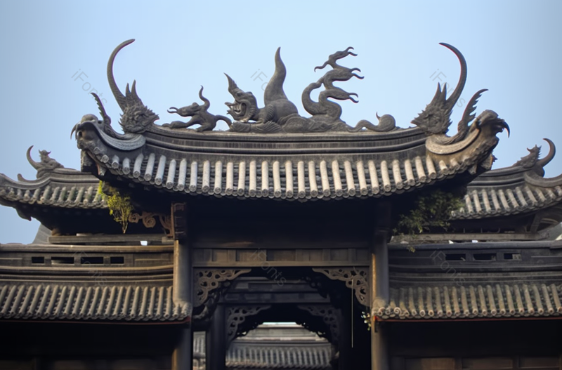 上海旅游景点古建筑阁楼摄影图,高清,摄影图,摄影图片,图片大全,摄影图免费下载